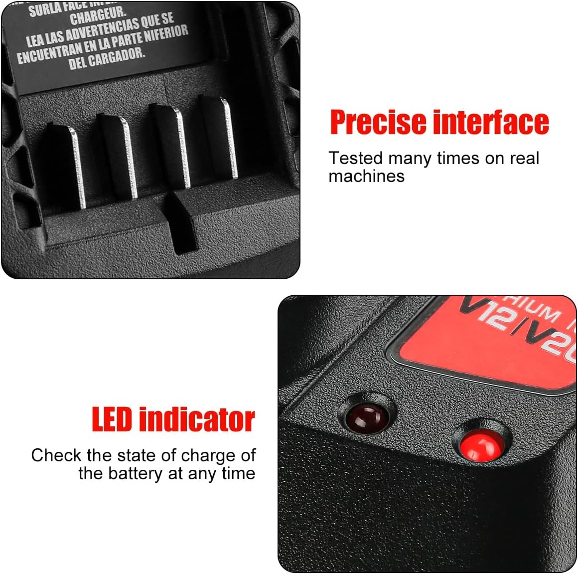 12V 20V Battery Fast Charger CMCB100 For Craftsman 20V Max Lithium ion Battery