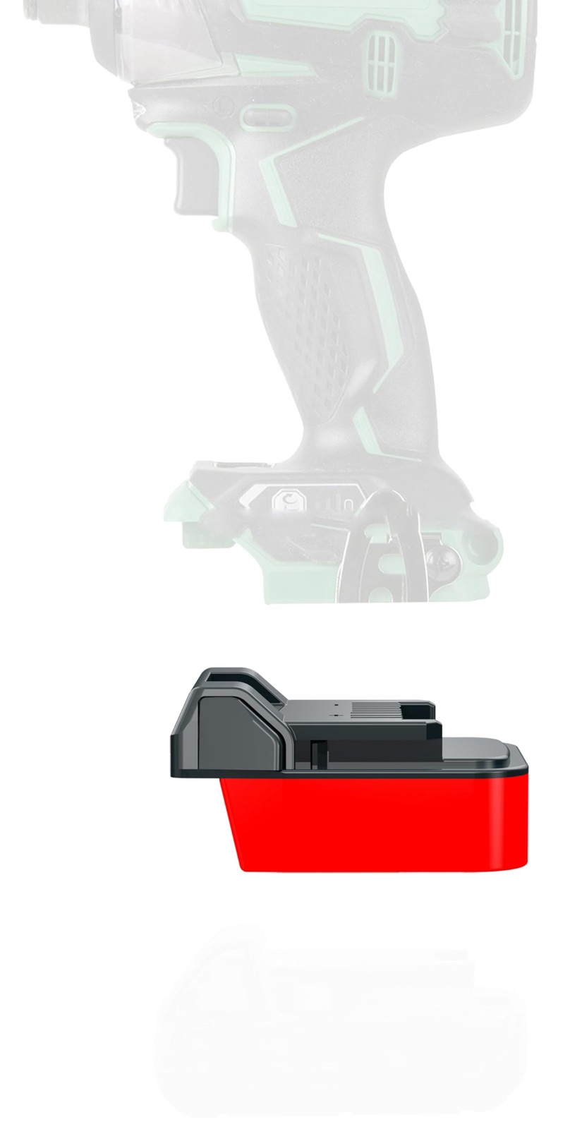 Lq-18Ry For Milwaukee M18 Red Slider Lithium Batteries Metabo Hpt 18V Not 36V