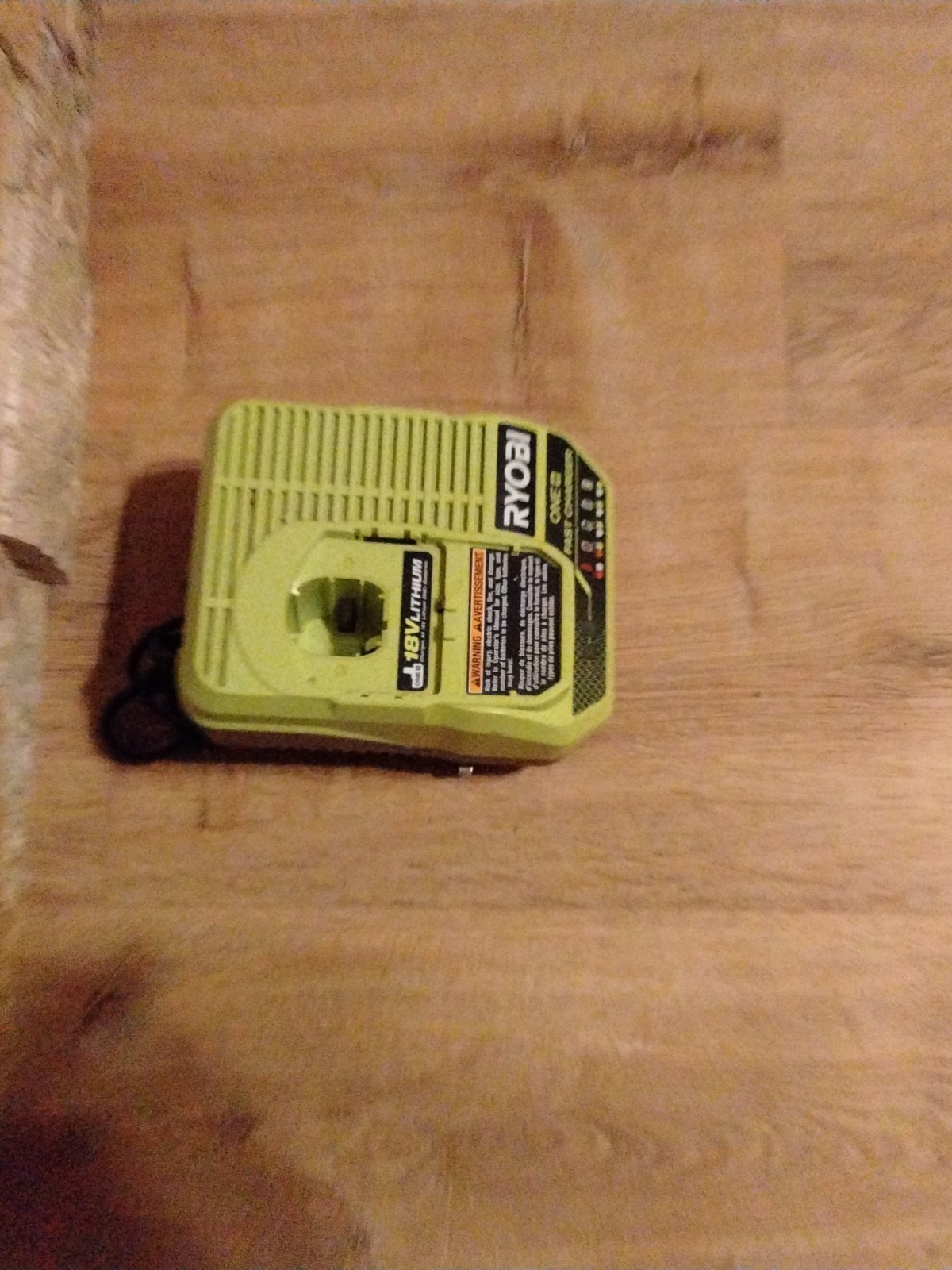 Ryobi One + Lithium – Ion Fast Battery Charger with LED Indicators PCG004