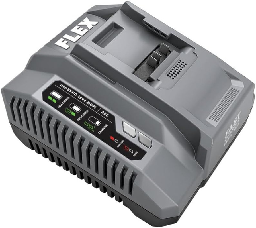 FLEX 24V 160W Lithium-Ion Battery Fast Charger – FX0411-Z