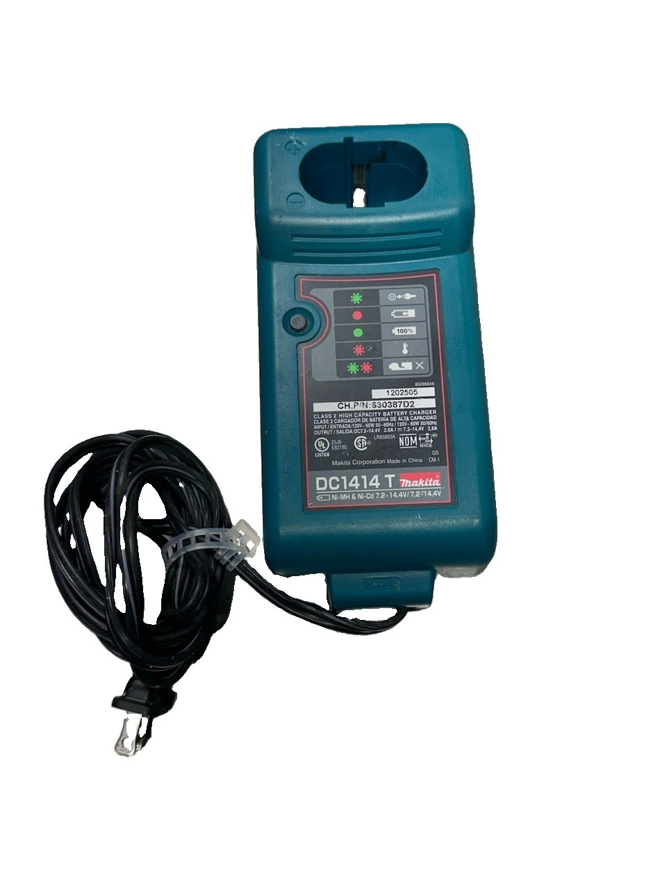 Makita battery charger DC1414T Ni-MH & Ni-Cd 7.2 – 14.4v