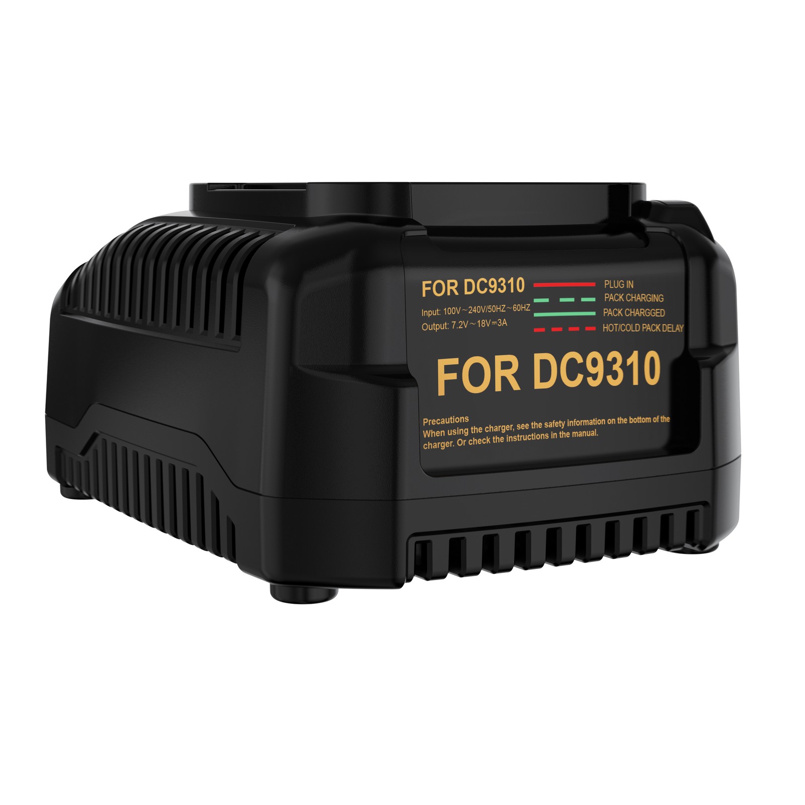 PACK Fast Battery Charger DC9310 For DEWALT Battery DC9096 XRP DC9071 7.2V-18V