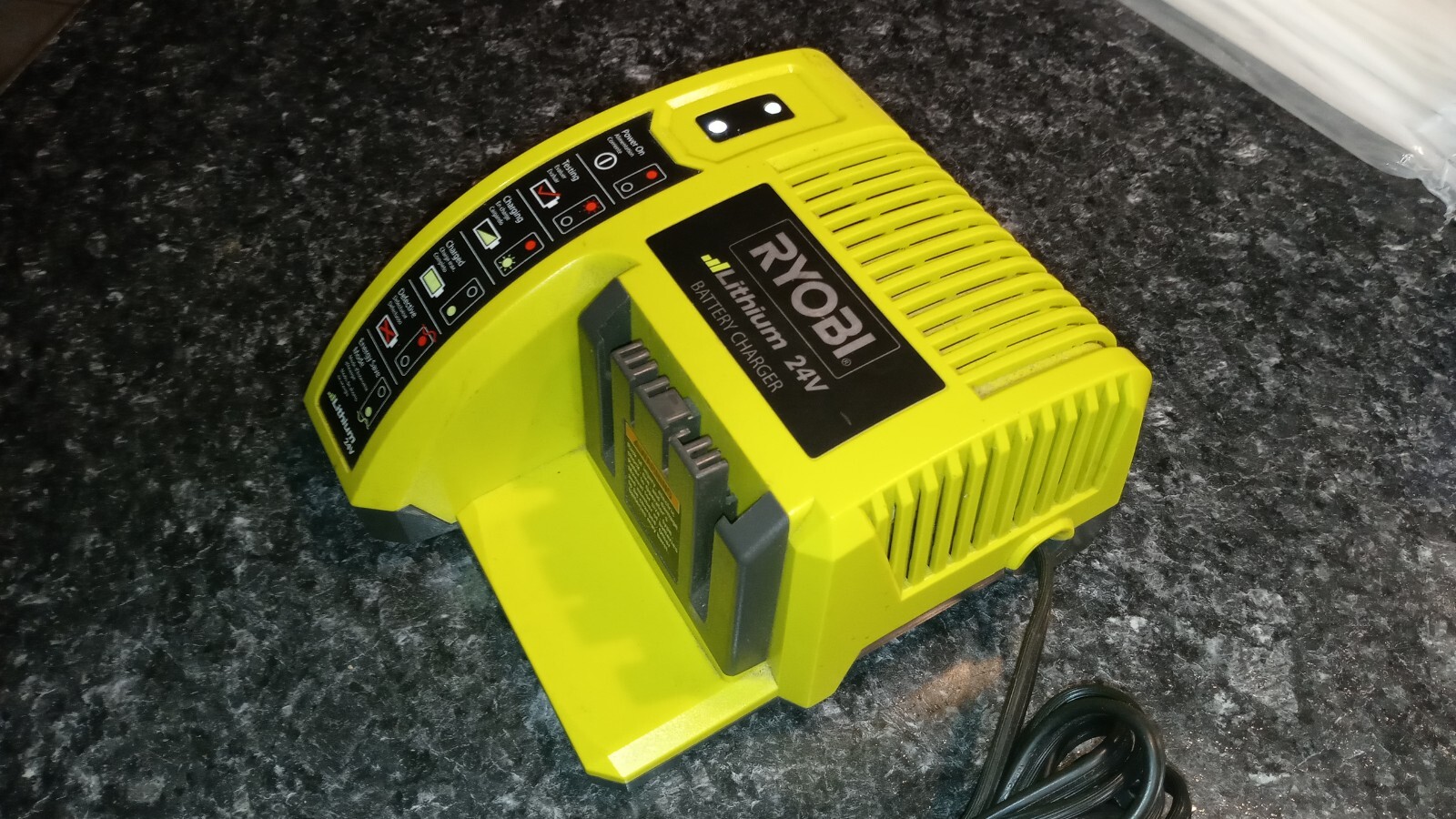 Original Lithium Power Battery Charger Ryobi OP242 OP140 24Volt Tested &Working