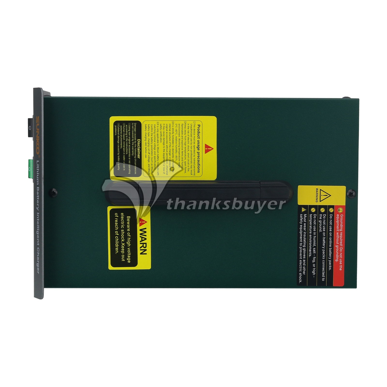 SUNKKO CH12V20 Professional Lithium Battery Charger 125V/20A for Li-ion/LifePO4