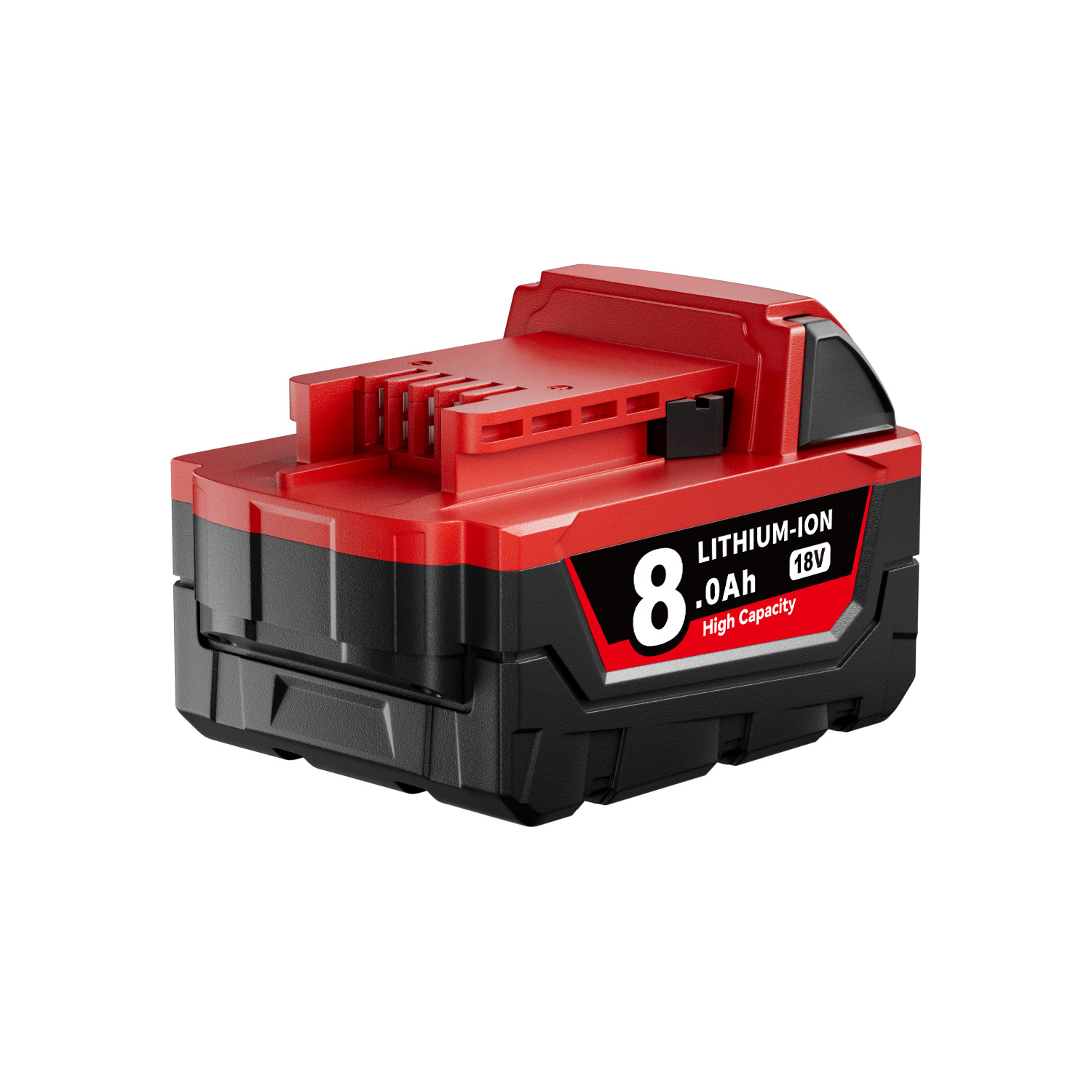(2) NEW IN PACK For Milwaukee M18 48-11-1880 8.0 AH Batteries 18V XC High Output