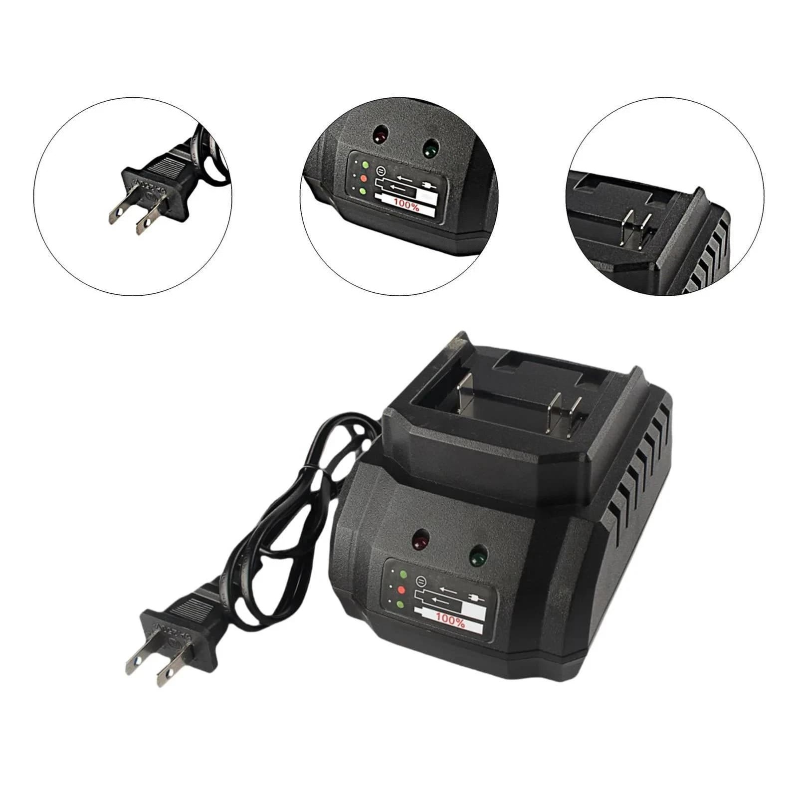 110V 240V Charger For Makita 18V 21V Li Ion BL1415 BL1815 BL1830 BL1850 Pack