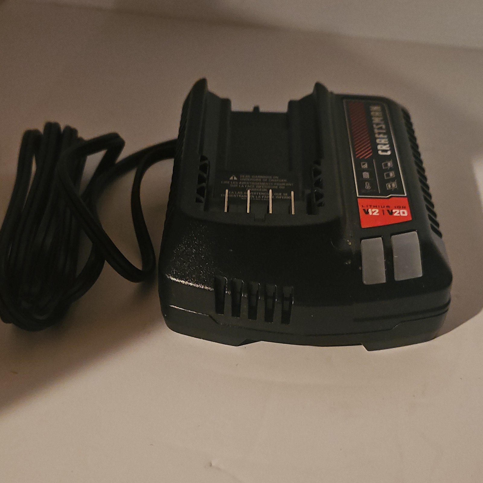 Craftsman 12V/20V Black Power Tool Battery Charger [c5]