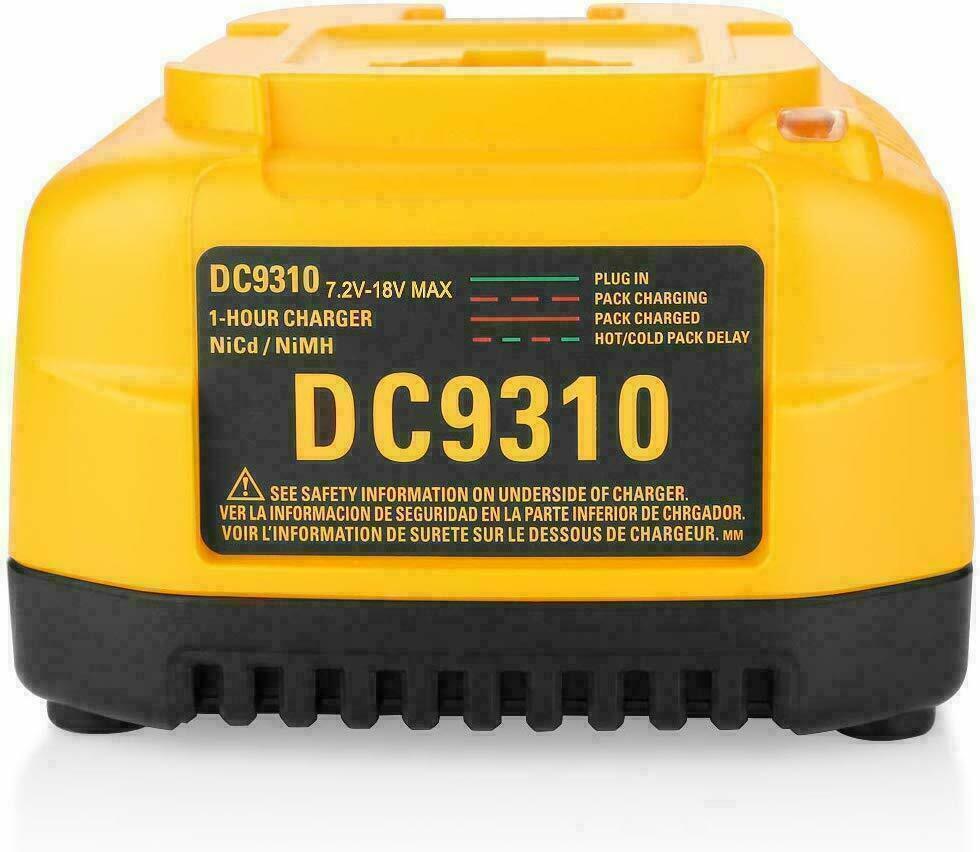 NEW Fast Battery DC9310 Charger for Dewalt 7.2V-18V XRP NiCd/NiMh DC9096 DC9098