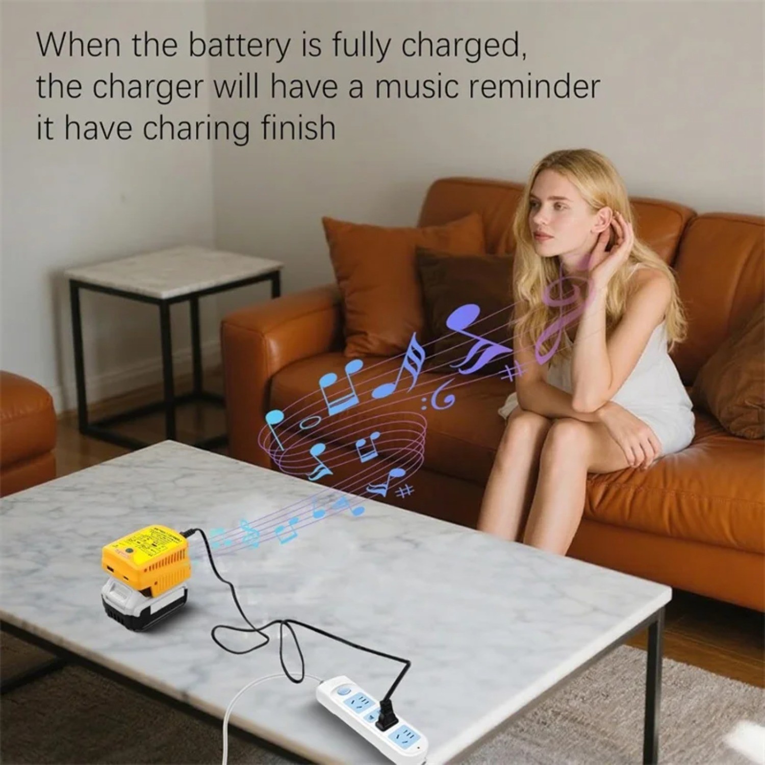 Portable Fast Charger for Dewalt 20V with USB Type -C Output 110V 3A Travel