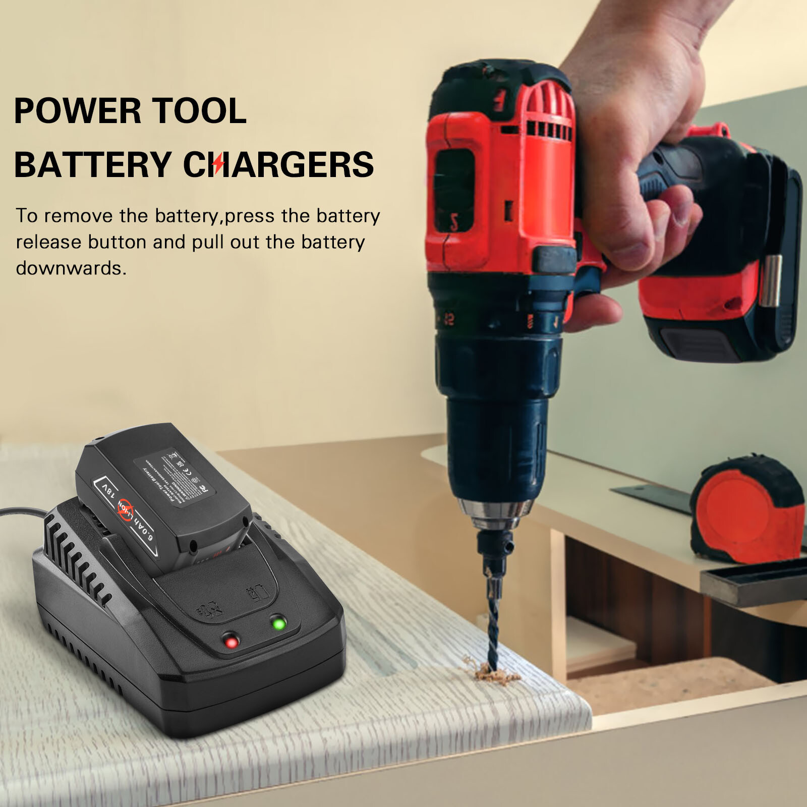 Fast Charger For Bosch BC660 14.4V 18V Li-Ion Battery BAT609 BAT612 BAT620 NEW