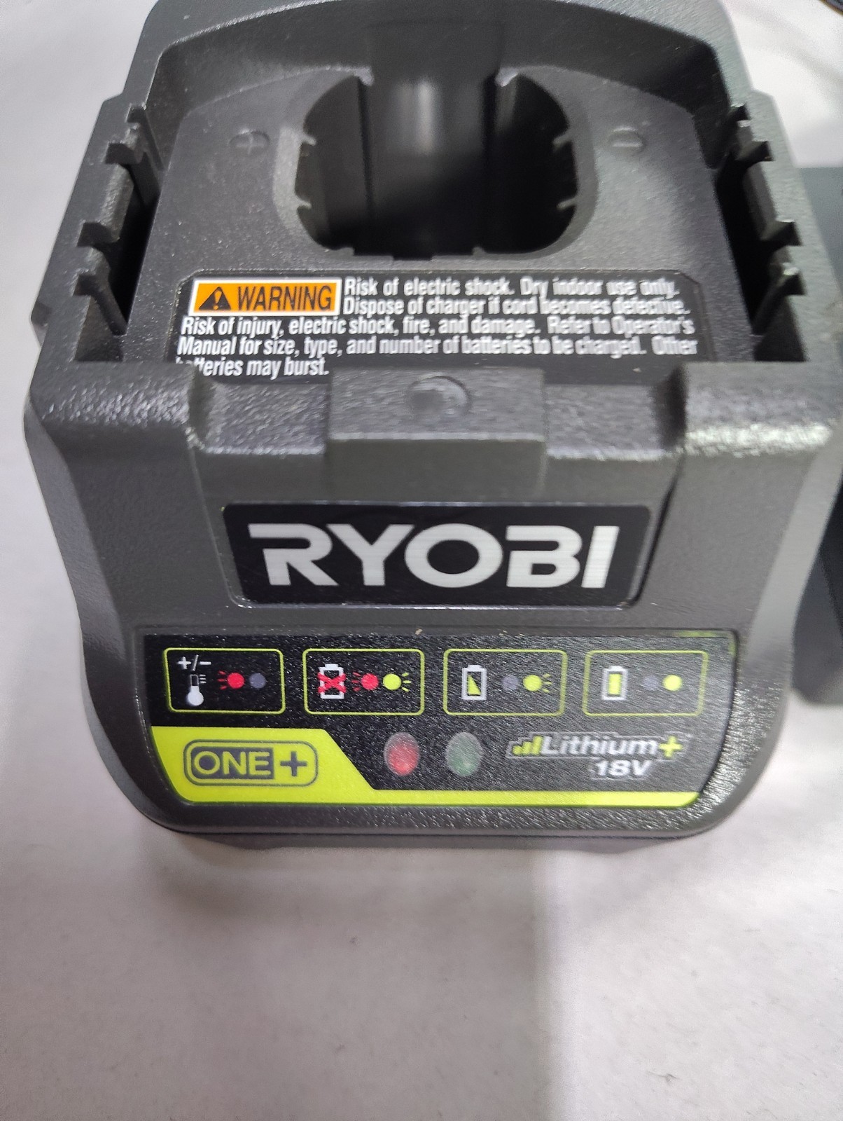 Ryobi P118B 18V Lithium-Ion Battery Charger