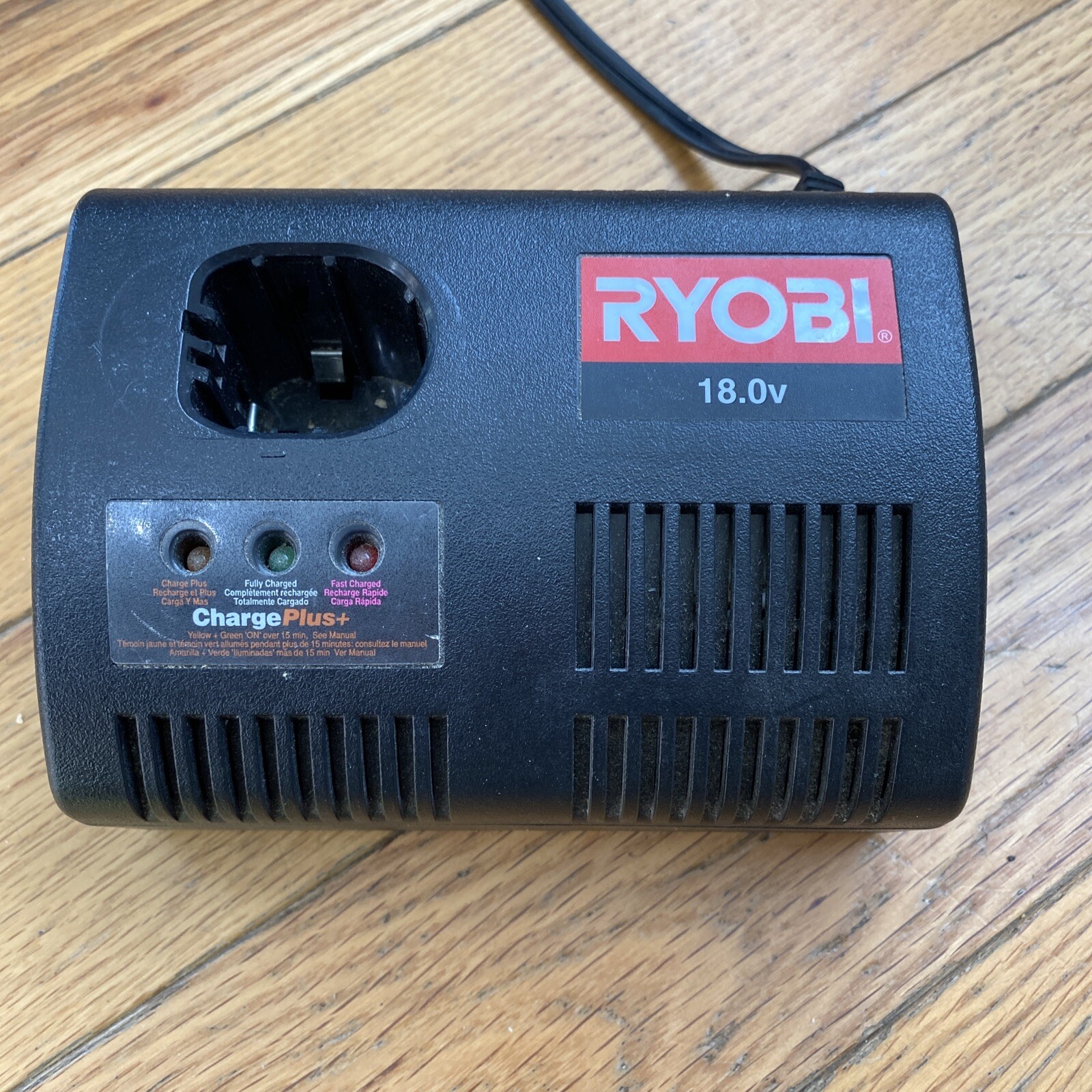 Ryobi ChargePlus+ Model P110 18V Volt Charge Plus Tool Battery Charger 140237023