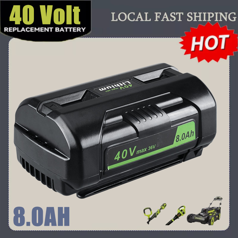 1-4PCS For Ryobi 40Volt 6.0Ah Battery High Capacity Lithium ion OP4050 OP40602