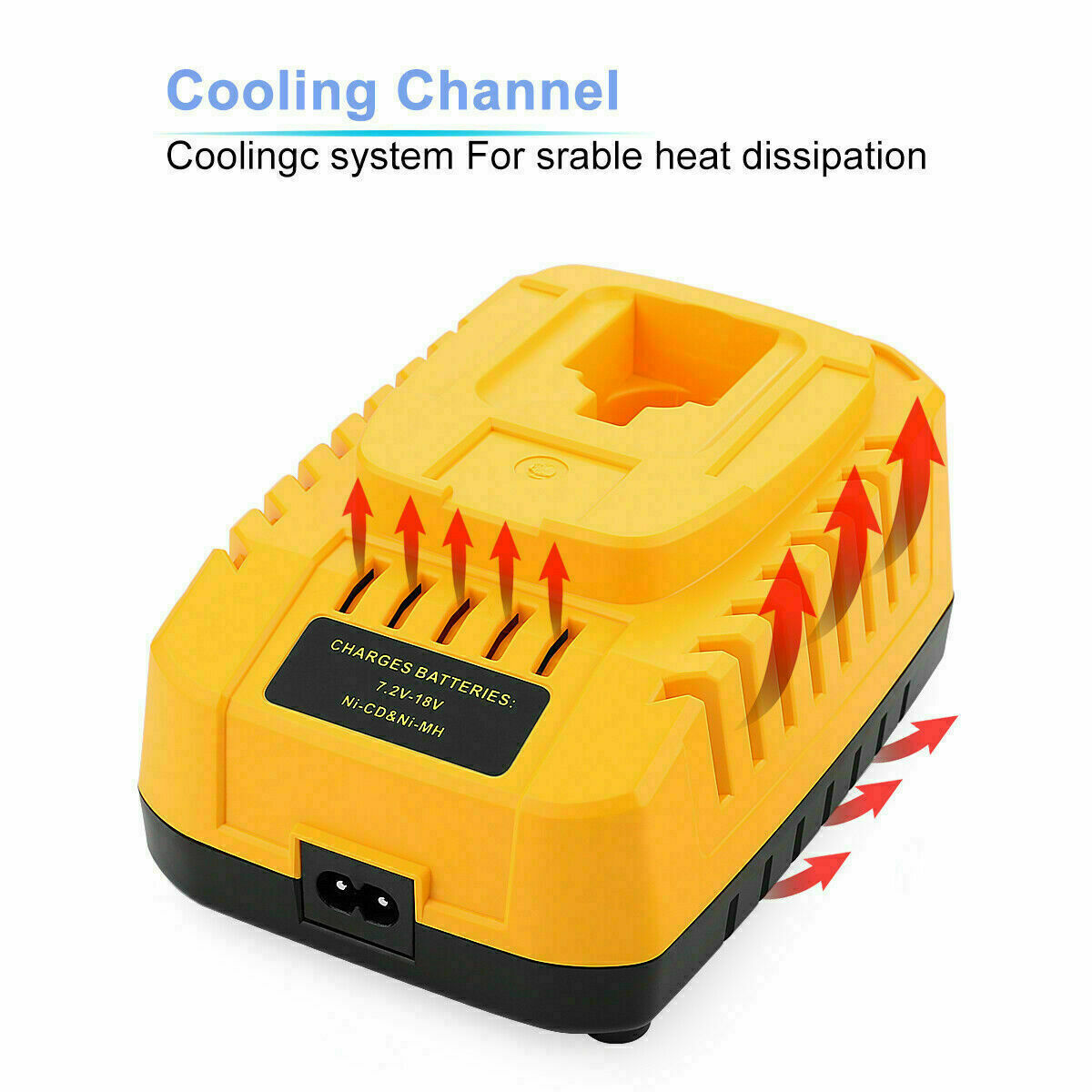 DC9182 DC9310 Charger for Dewalt 7.2V-18V XRP NiCd/NiMh Battery DC9096 DC9098 US