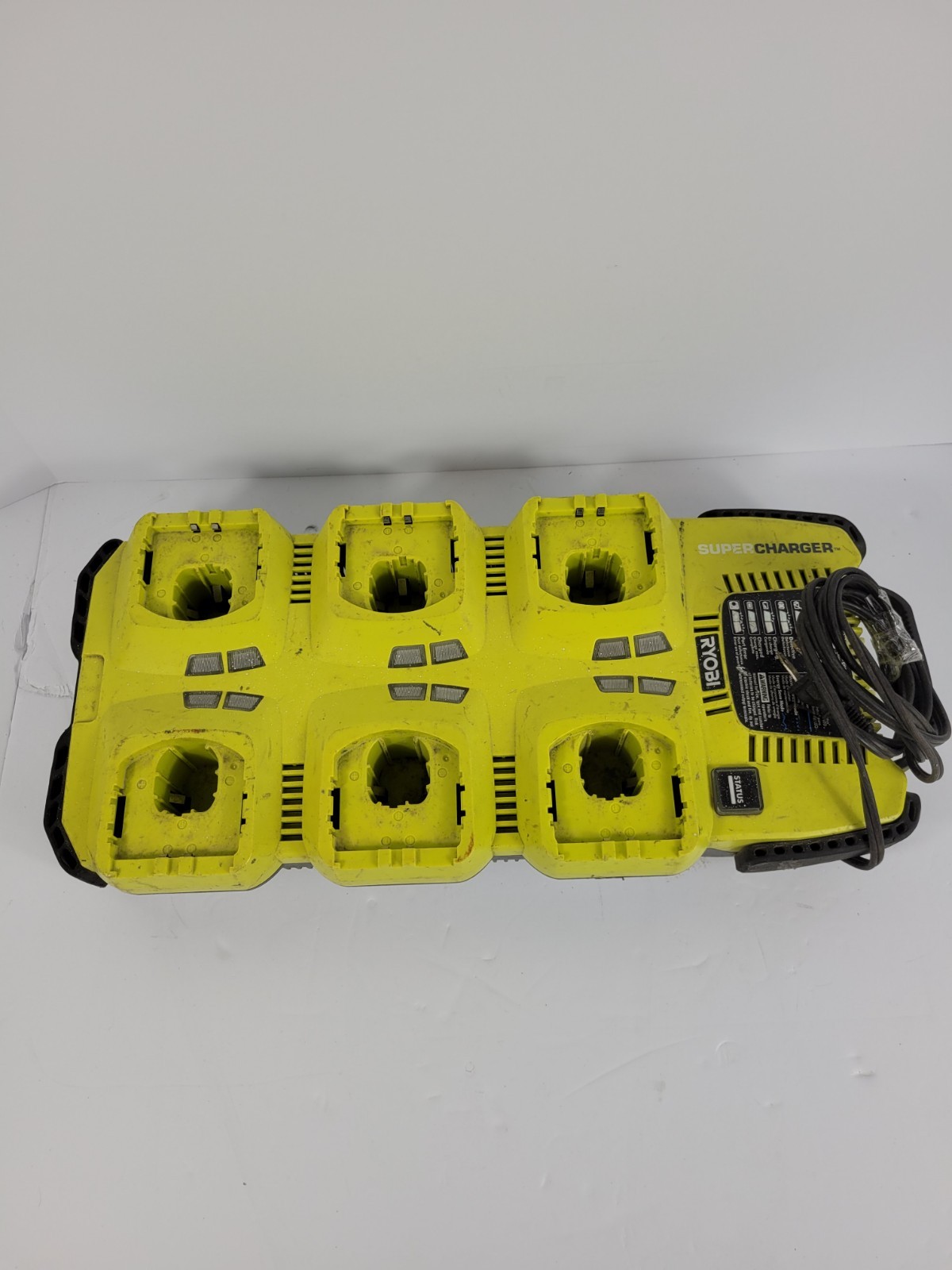 Ryobi ONE+ P125 6-Port 18V Lithium-Ion Fast Charger Supercharger Ships Free