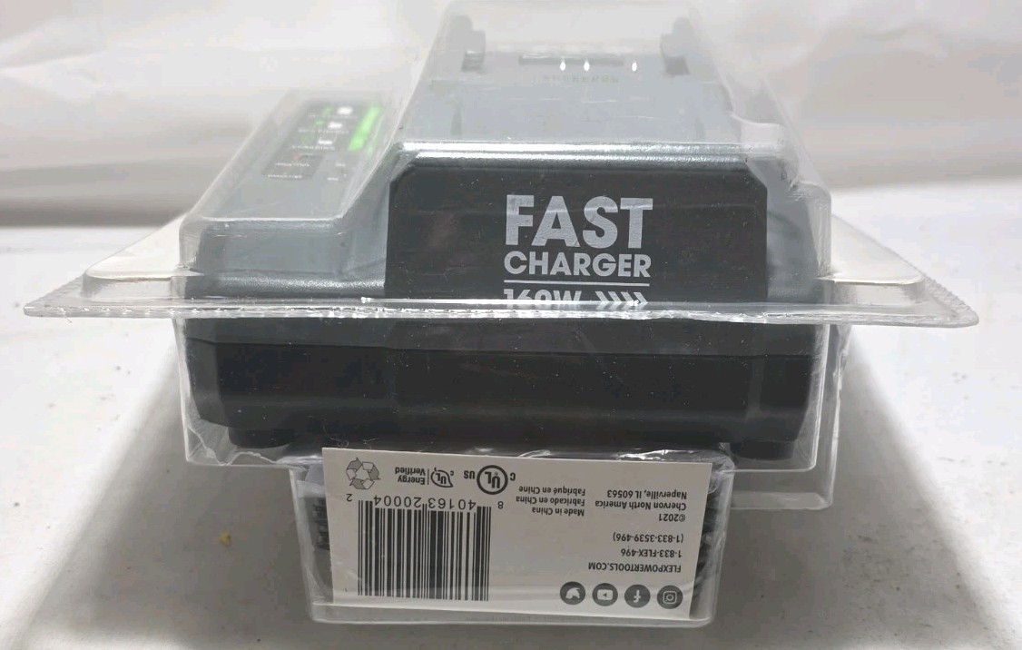 Flex 24V Fast Battery Charger Tool, 160W FX0411-Z Lithium Battery Charger (NEW)