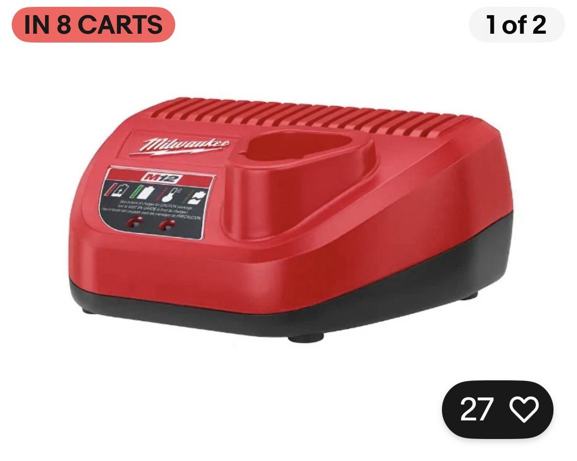 Milwaukee M12 Charger 48-59-2401 New With Out Box 120 Volts