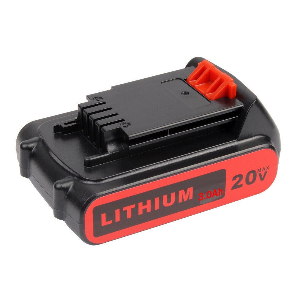 2Pack 20V 3.0AH Lithium-Ion Battery for Black & Decker 20 Volt LB20 LBX20 LBXR20