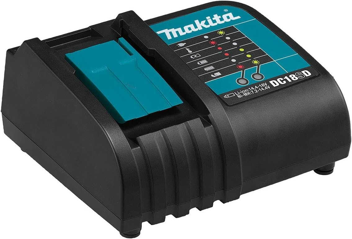 New DC18SD Makita Genuine 18V Battery Charger 18 Volt 4 BL1830, BL1840B, BL1850B