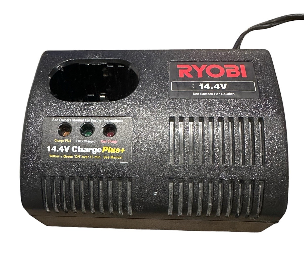 Ryobi 14.4v ChargePlus+ Battery Charger CD145 Charger Model 4400012 Tested Works