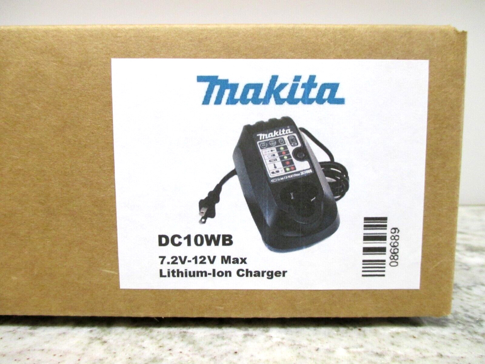 Brand NEW Makita DC10WB 7.2V – 10.8V 12V 12 Volt Max Lithium-Ion Battery Charger