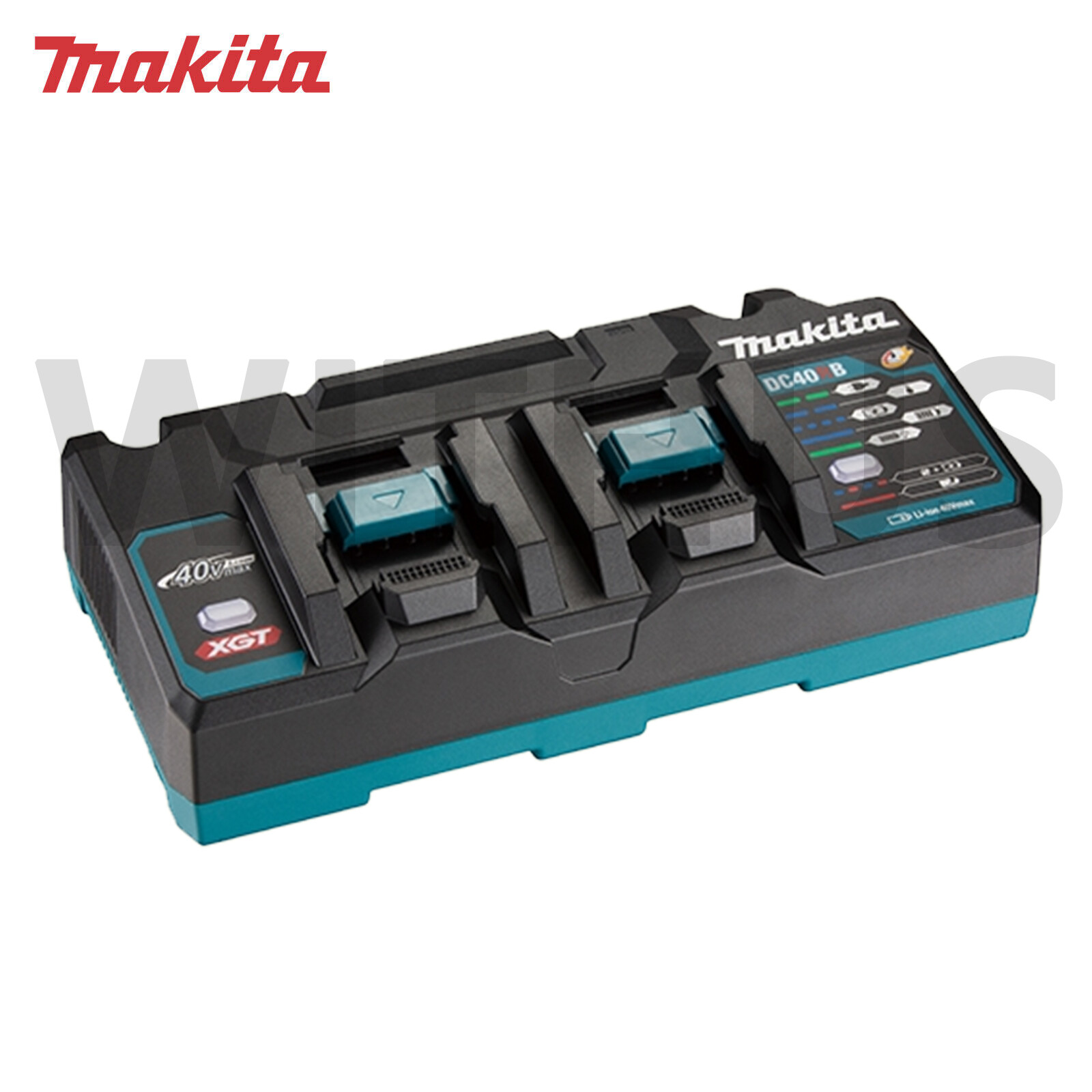 Makita DC40RB 40V Max XGT Li-ion Dual Port Rapid Optimum Battery Charger 220V