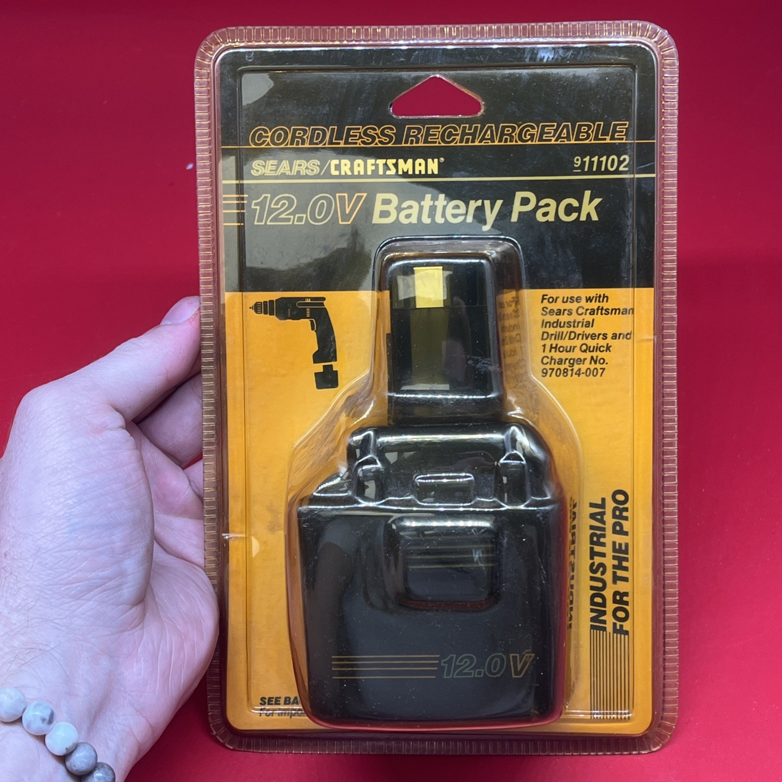 Rare Sears Craftsman 315.111020 Cordless Tool Drill Battery 12.0 V NEW #E10