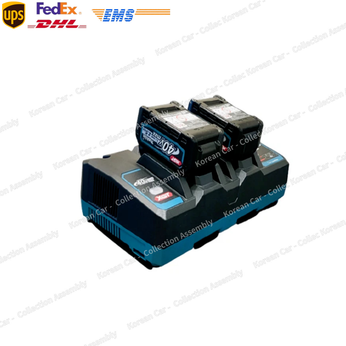 Makita DC40RB 40V Max XGT Li-ion Dual Port Rapid Optimum Battery Charger 220V