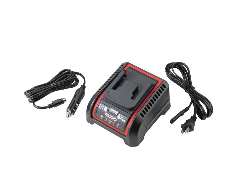 RIDGID 64383 – 18V Advanced Lithium Battery Charger