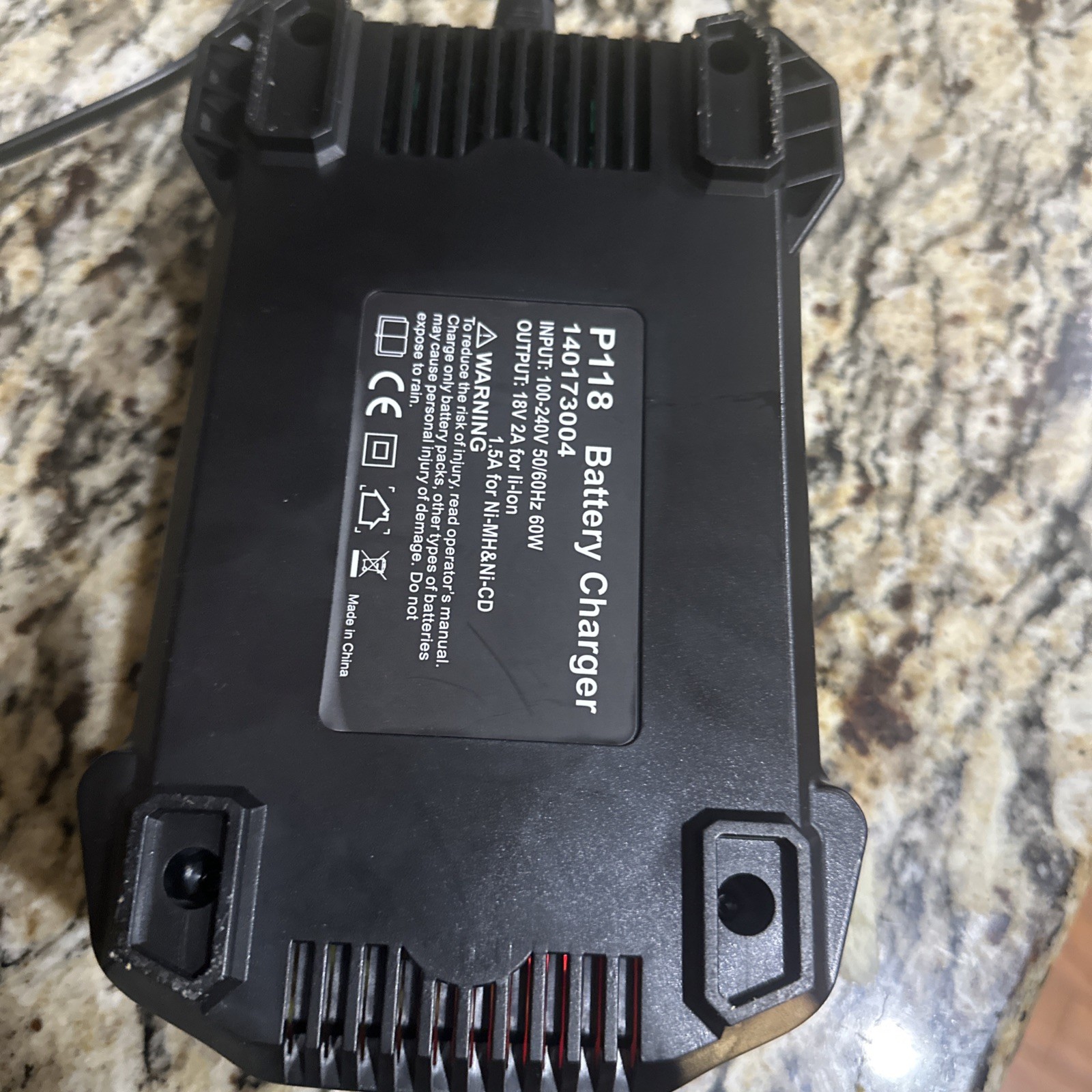 18-Volt P117 Rapid Charger Replace for Ryobi 12V-18V Battery One+ Lithium-Ion…