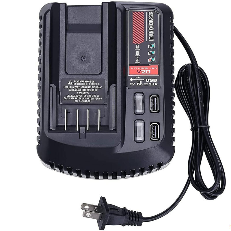 CMCB104 V20 Battery Portable Fast Charger for Craftsman 20v Max Li-ion Battery