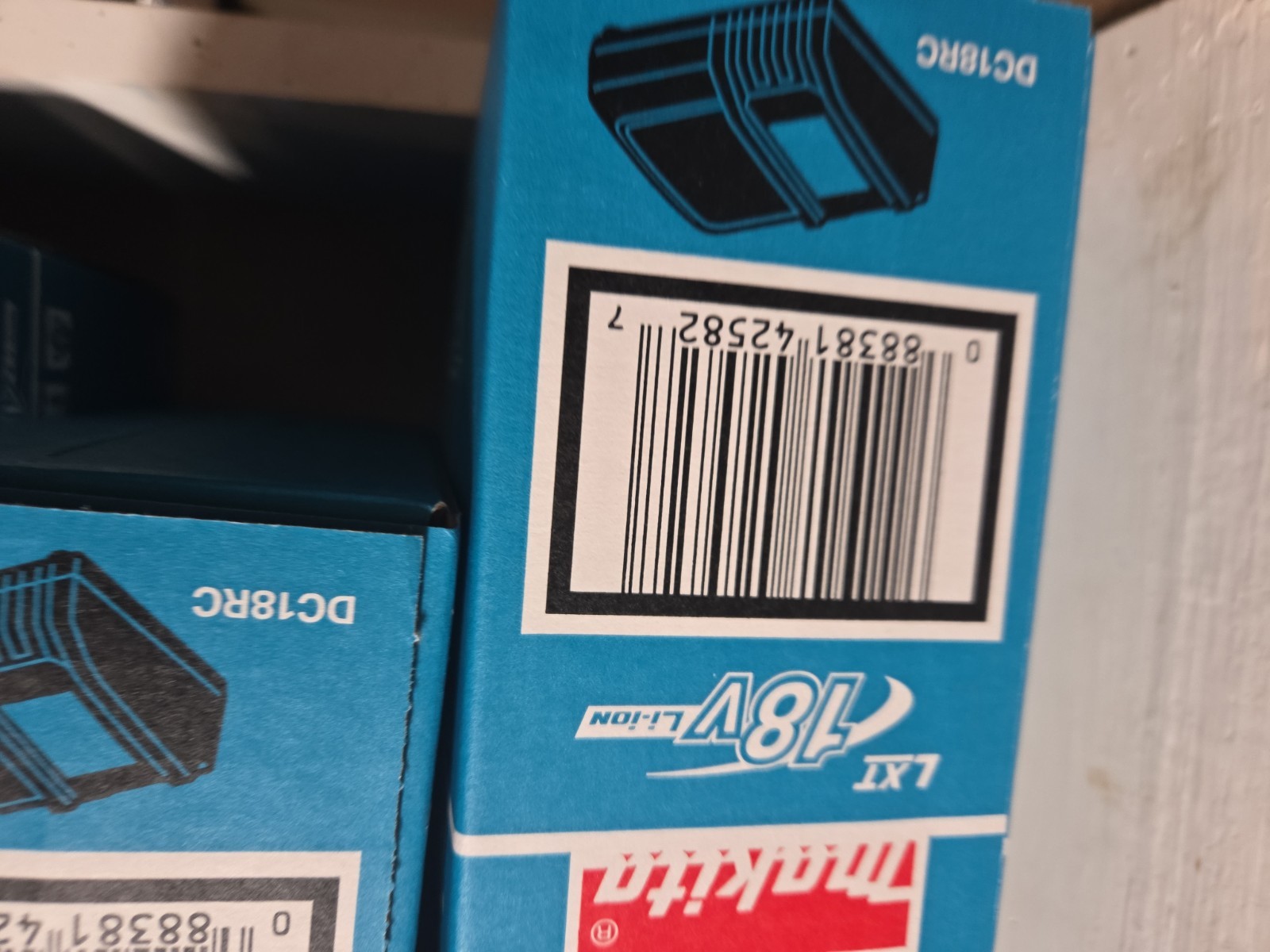 Lot Of 5 New Sealed Makita DC18RC Genuine 18V Li-Ion Rapid Battery Charger OEM