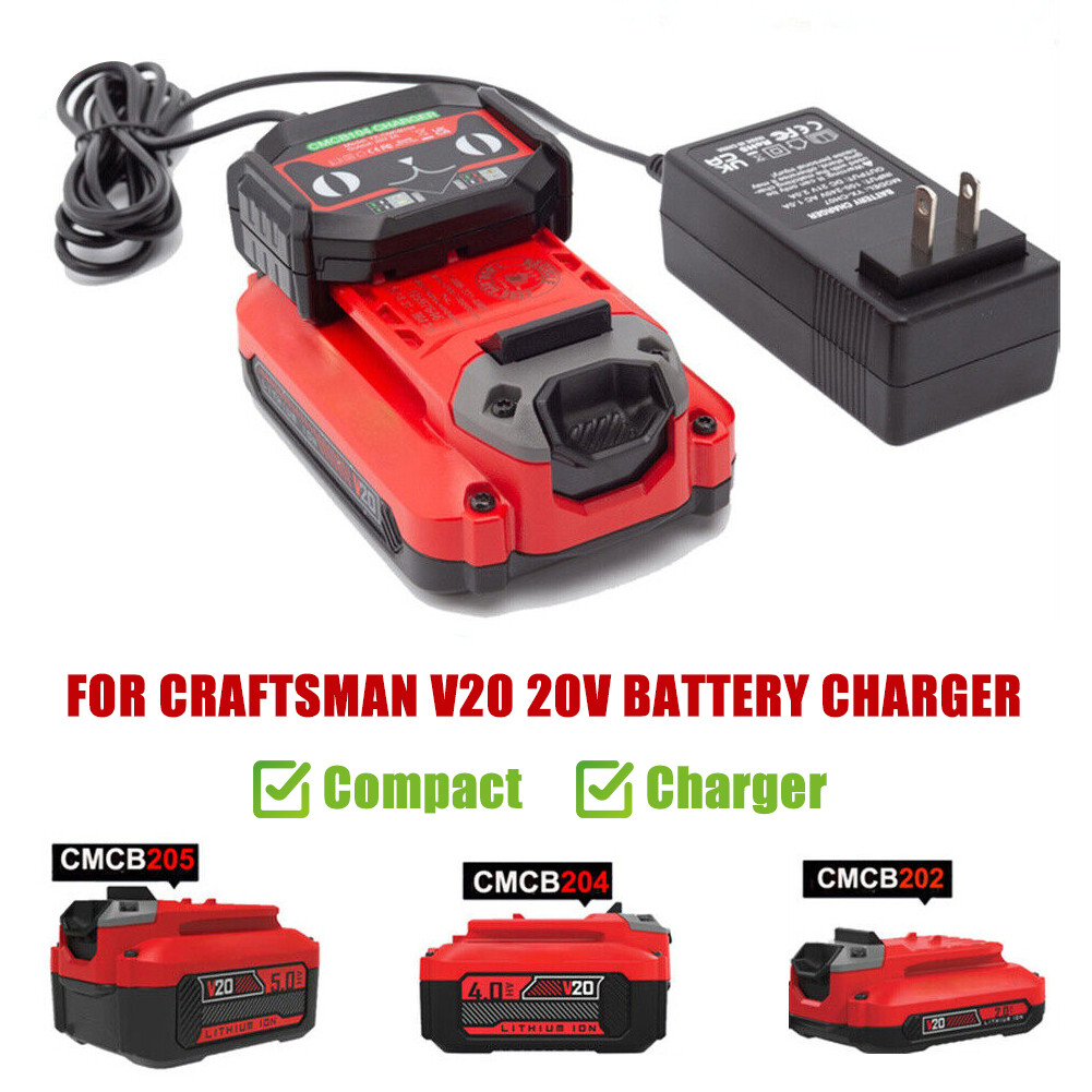 Separate Lithium Charger For Craftsman 20V MAX Series Electric Battery Charger