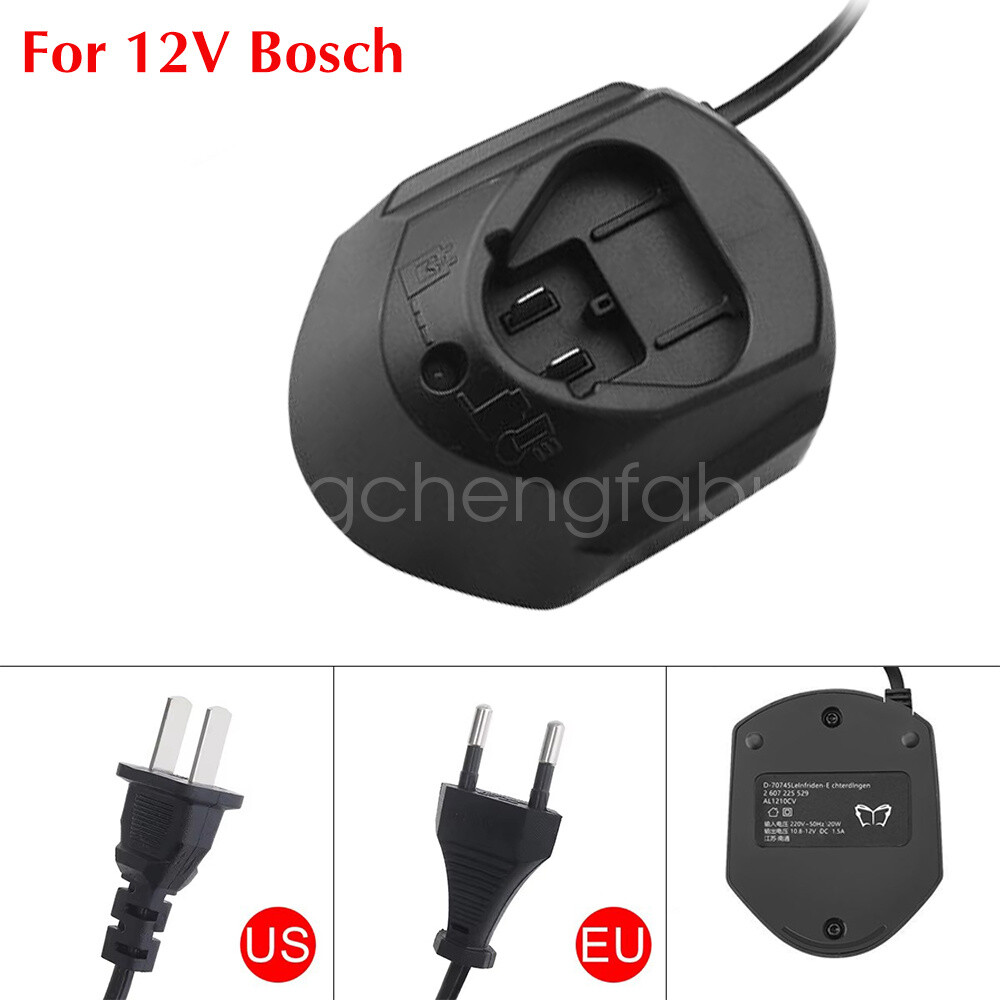 Battery Charger For Bosch 10.8V 12V Li-ion Battery BAT411 BAT412 GAL1130CV GSR~
