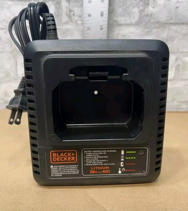 OEM Black & Decker LCS36 Type 2 Lithium 36-40V Battery Charger, Original