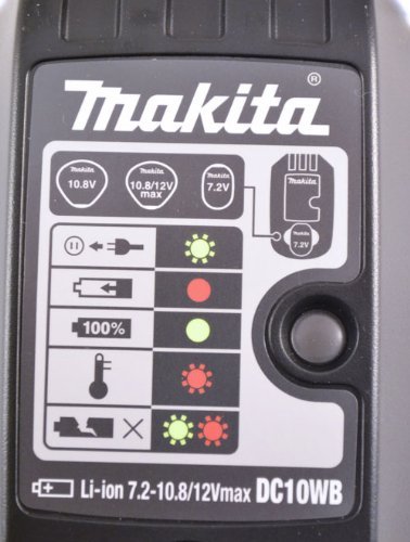 Brand NEW Makita DC10WB 7.2V – 10.8V 12V 12 Volt Max Lithium-Ion Battery Charger