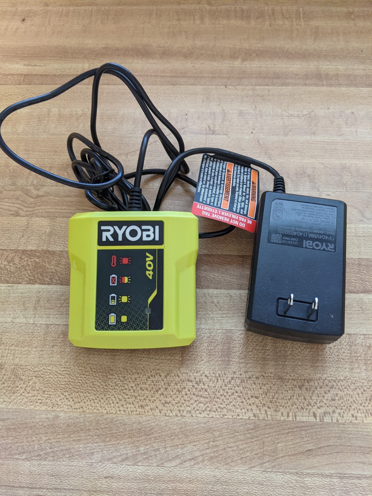Ryobi OP404VNM 40V Lithium Ion Battery Charger