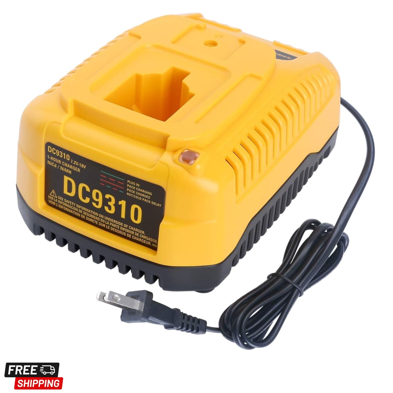 DC9310 Charger Compatible with De-Walt 18V XRP NiCad NiMh DC9096 DC9098 DC909…