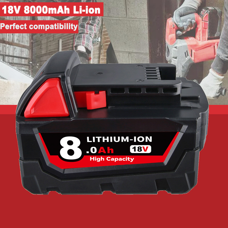 (1) NEW IN PACKAGE FOR Milwaukee M18 48-11-1850 8.0 AH Battery 18V XC 18 Volt