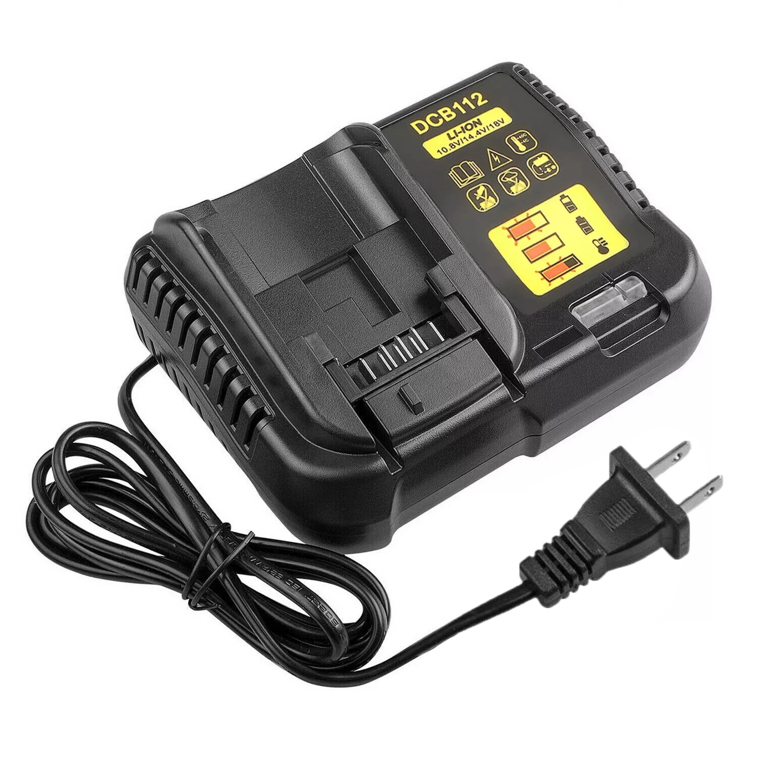 New for DEWALT DCB112 18-20V Lithium-Ion Battery Charger DCB204 DCB200 DCB205
