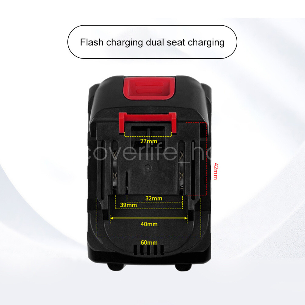 2 Slot For Makita Lithium-Ion Battery Charger 18V 21V Power Tool Rapid Charger