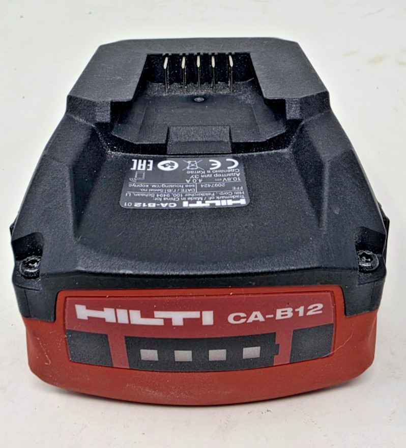 Hilti CA-B12 Charger Adapter Battery Charge Replacement for C4 50 Model 12V