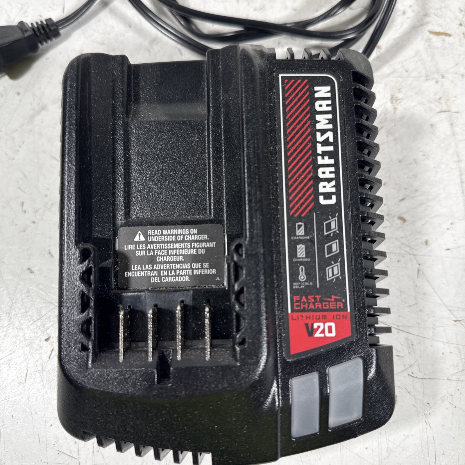 V20 20V Battery Fast Charger CMCB104 For Craftsman 20V Max Lithium ion Battery A