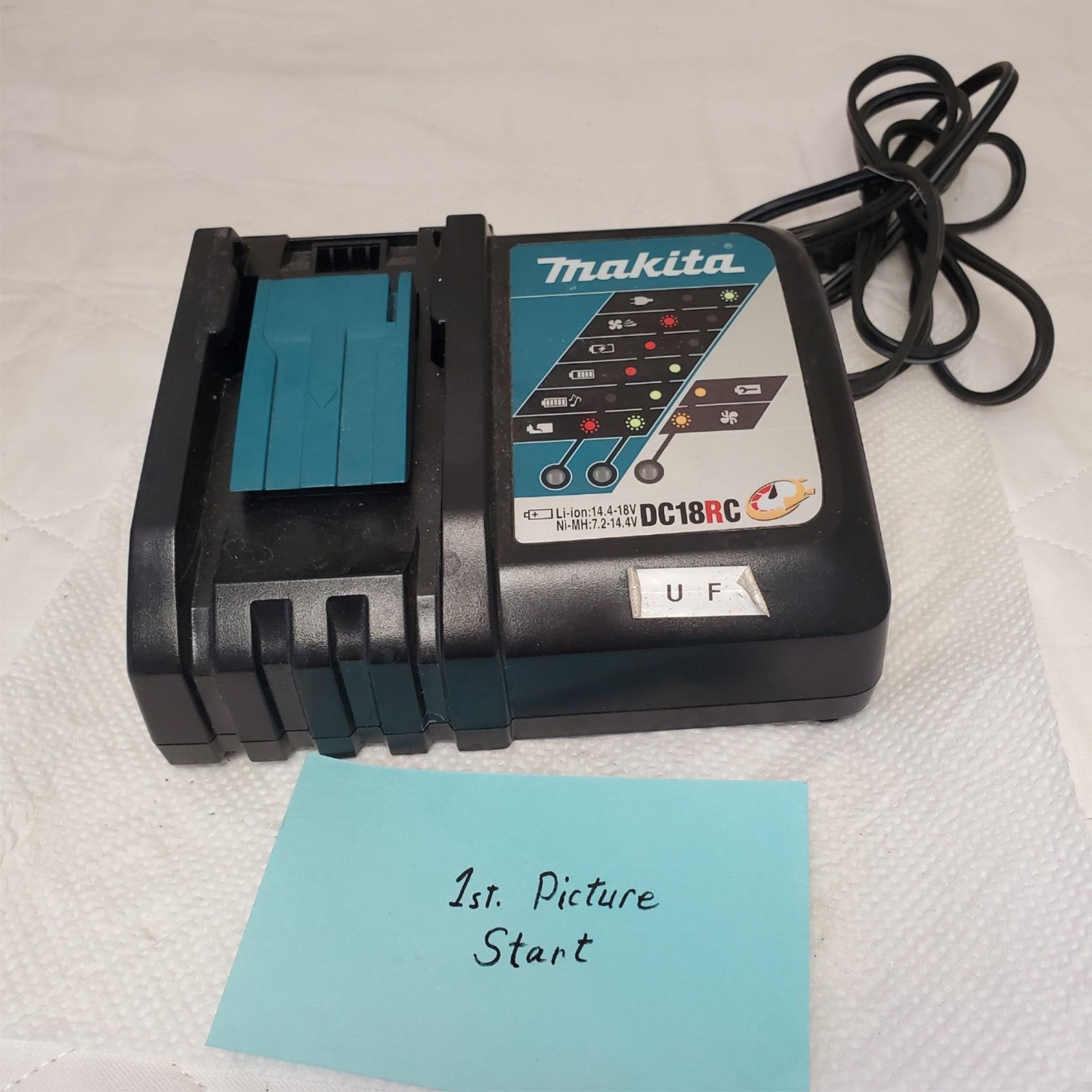 Makita DC18RC 7.2 V 14.4V 18 V Battery Rapid Charger Lot 438