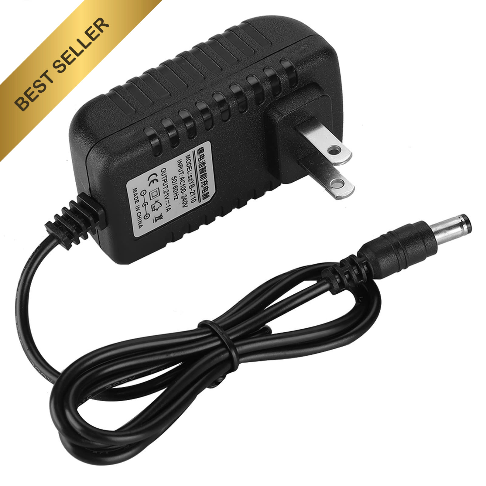 21V 1A Lithium Battery Charger Adapter For 18V 20V String Trimmer Tool US Plug