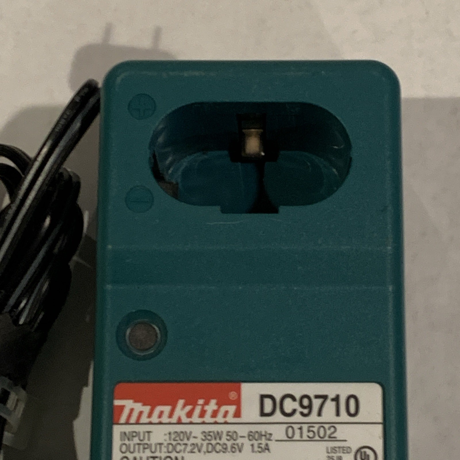 OEM Genuine Makita DC9710 Power Tool Battery Charger 7.2V & 9.6V 1.5A!
