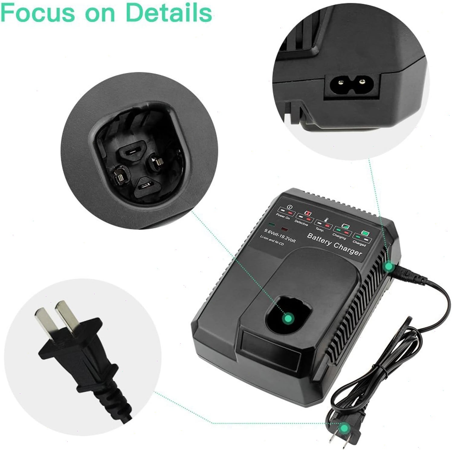 Pack For CRAFTSMAN 19.2 VOLT C3 LITHIUM DIEHARD BATTERY / CHARGER 315.PP2011