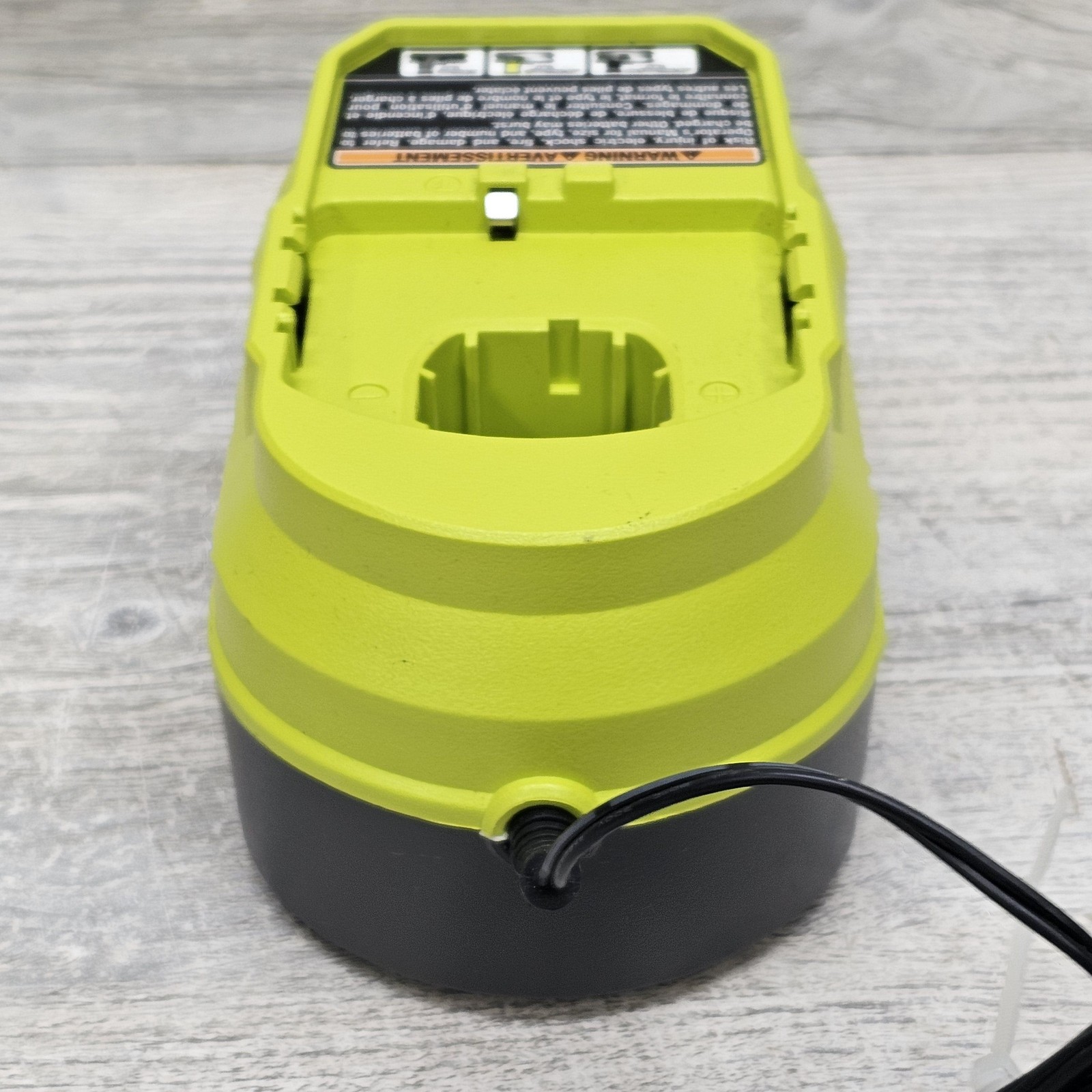 Ryobi PCG002 18V ONE+ Battery Charger Class 2 Green 140457002 OEM 120V Adapter
