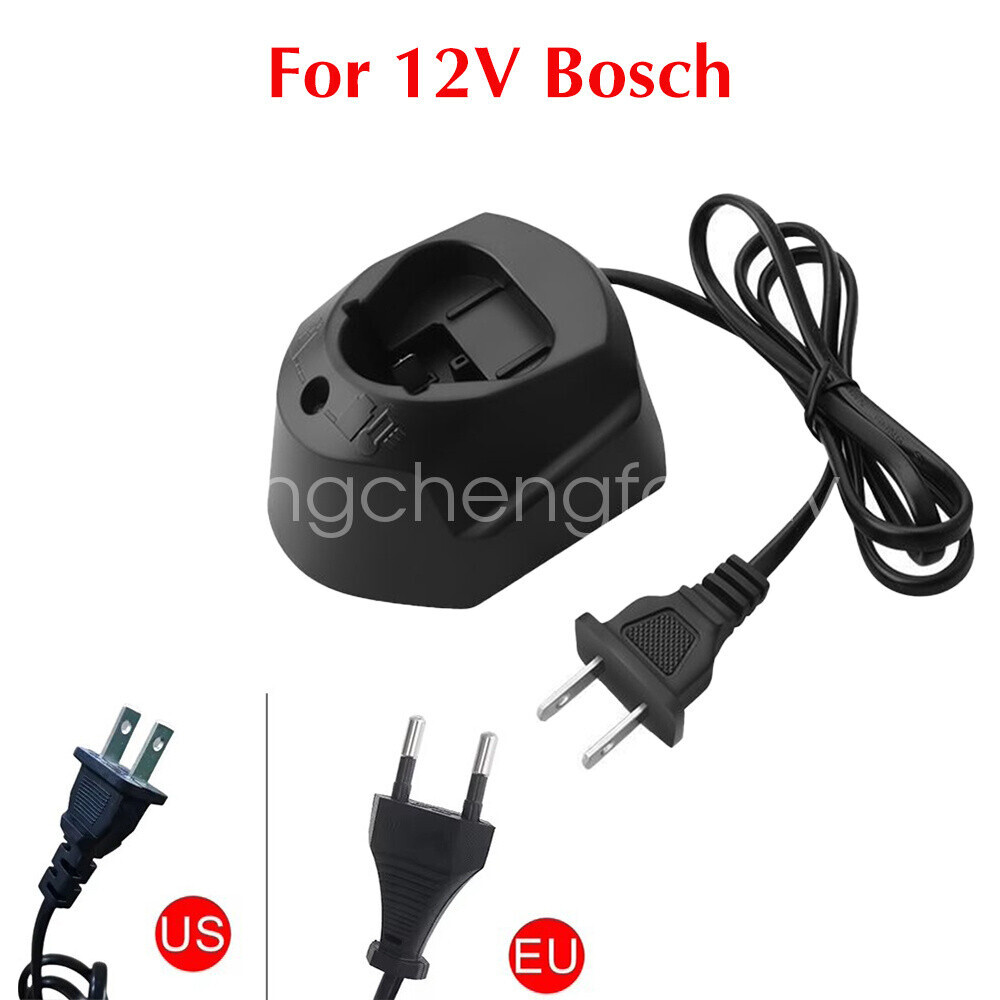 Battery Charger For Bosch 10.8V 12V Li-ion Battery BAT411 BAT412 GAL1130CV EU/US