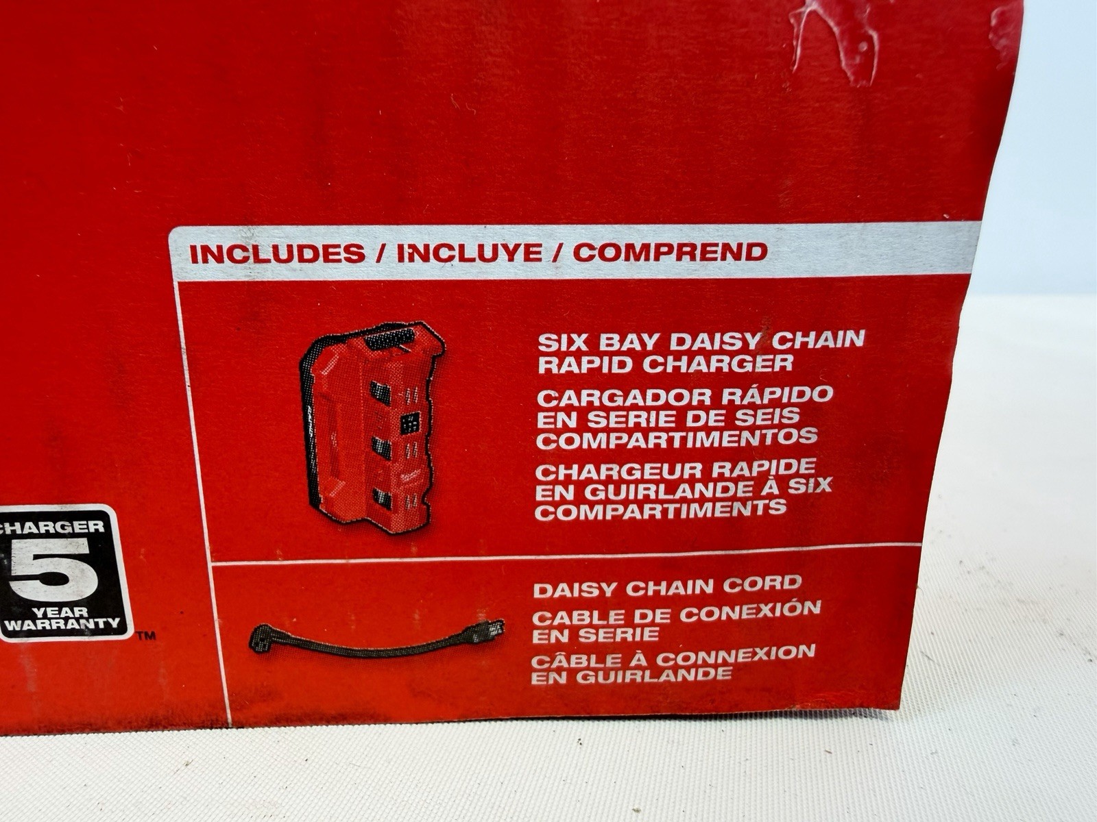 NEW Milwaukee 48-59-1817 M18 Six Bay Bulk Battery Rapid Charger Multi Port NEW